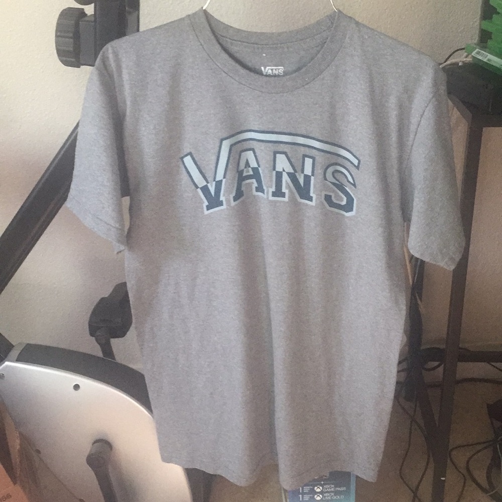 Vans T Shirt Gray Small